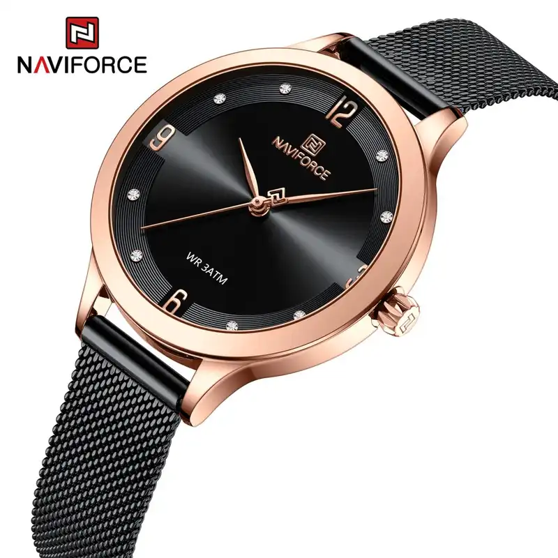 ساعت مچی عقربه ای زنانه نیوی فورس مدل Nf5023