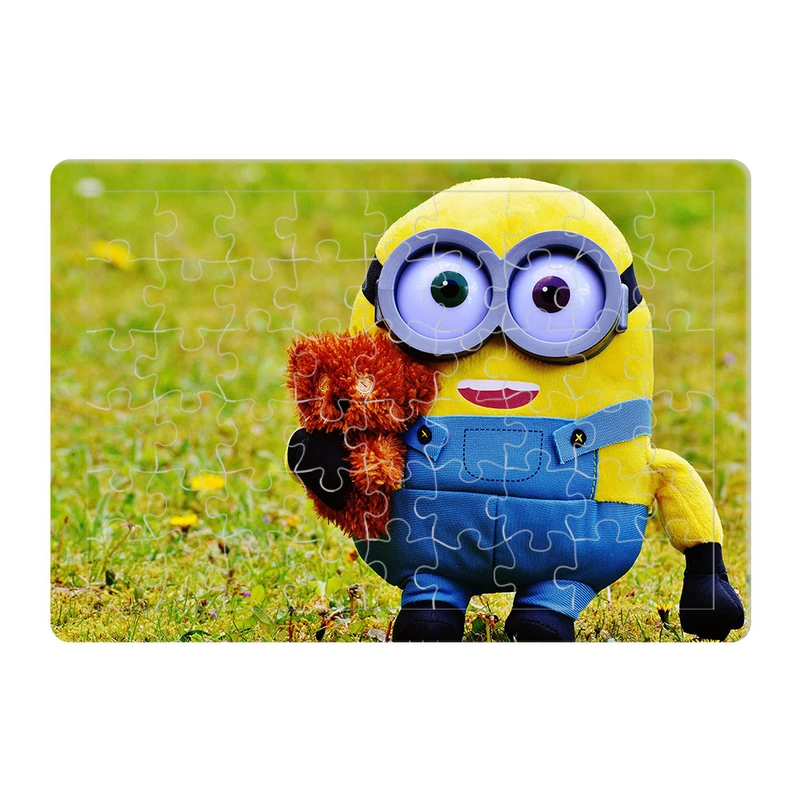 پازل 54 تکه هومرو طرح مینیون مدل PL47