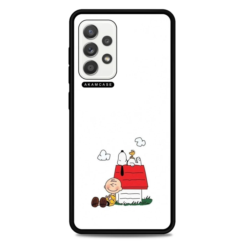 کاور آکام مدل AMC-WSGA52-SNOOPY-32 مناسب برای گوشی موبایل سامسونگ Galaxy A52