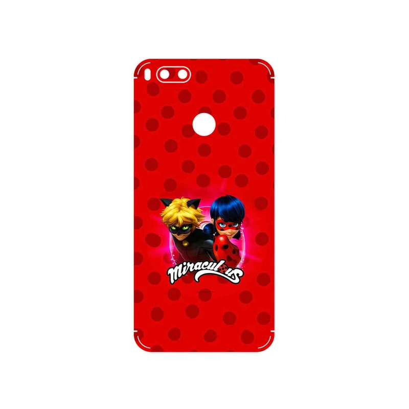 برچسب پوششی ماهوت مدل Ladybug and Cat Noir مناسب برای گوشی موبایل شیائومی Mi A1