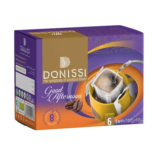 قهوه دمی چکه ای Good Afternoon دونیسی بسته 6 عددی