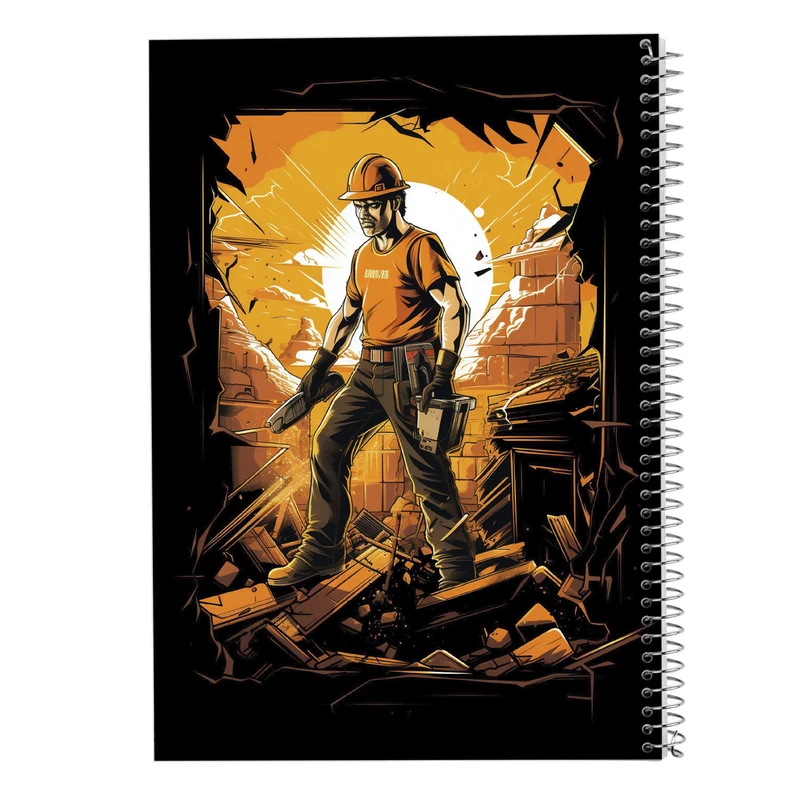 دفتر نقاشی 50 برگ مدوپد مدل ChainSaw Man کد DF10912