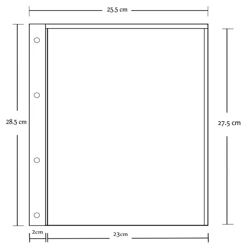 برگ آلبوم اسکناس دنیای کلکسیون مدل Ace بسته 10 عددی