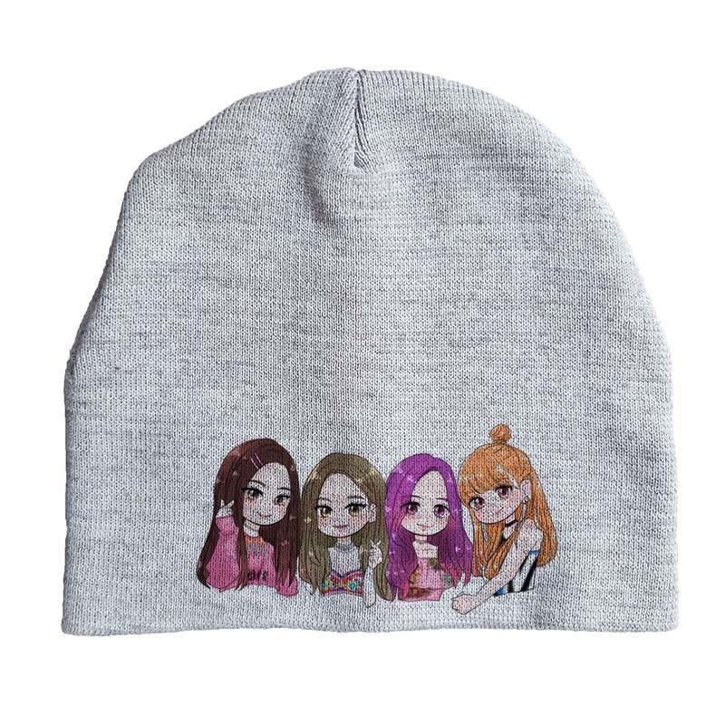 کلاه بافتنی مدل Black Pink 006