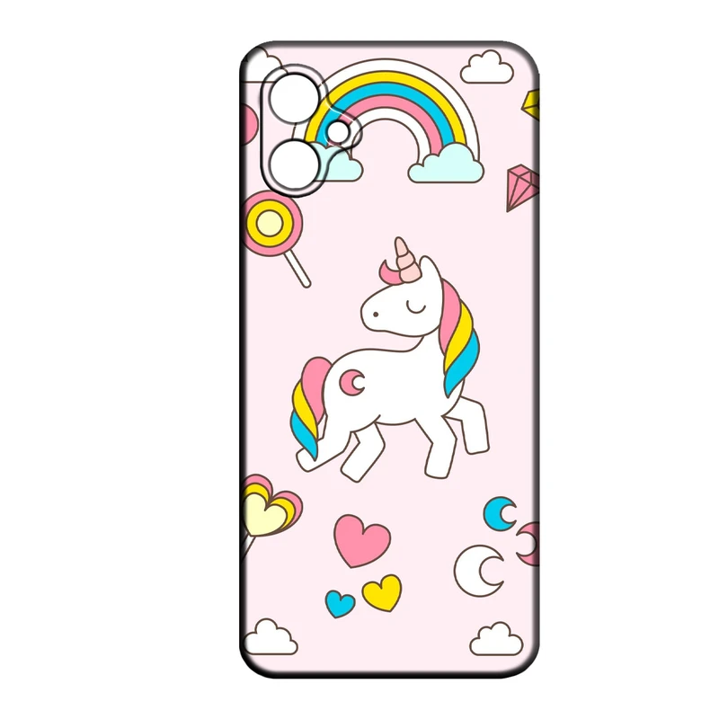 کاور طرح یونیکورن کد 187 مناسب برای گوشی موبایل سامسونگ Galaxy A05