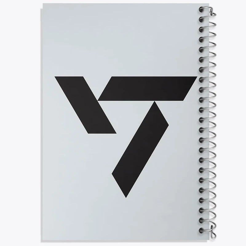 دفتر لیست خرید 50 برگ خندالو طرح گروه سونتین Seventeen کد 21662