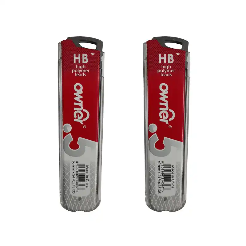 نوک مداد نوکی 0.7 میلی متری اونر کد 13105 بسته 2 عددی