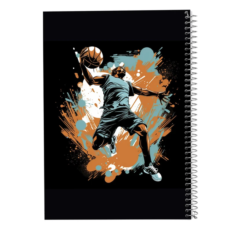 دفتر مشق 50 برگ مدوپد مدل Slam Dunk کد DF2708