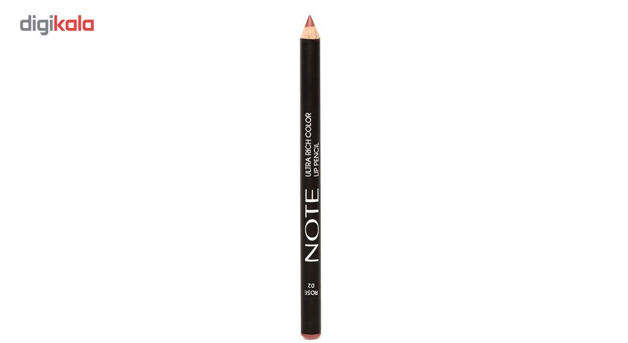 مداد لب نوت سری Ultra Rich Color شماره 02 -  - 3