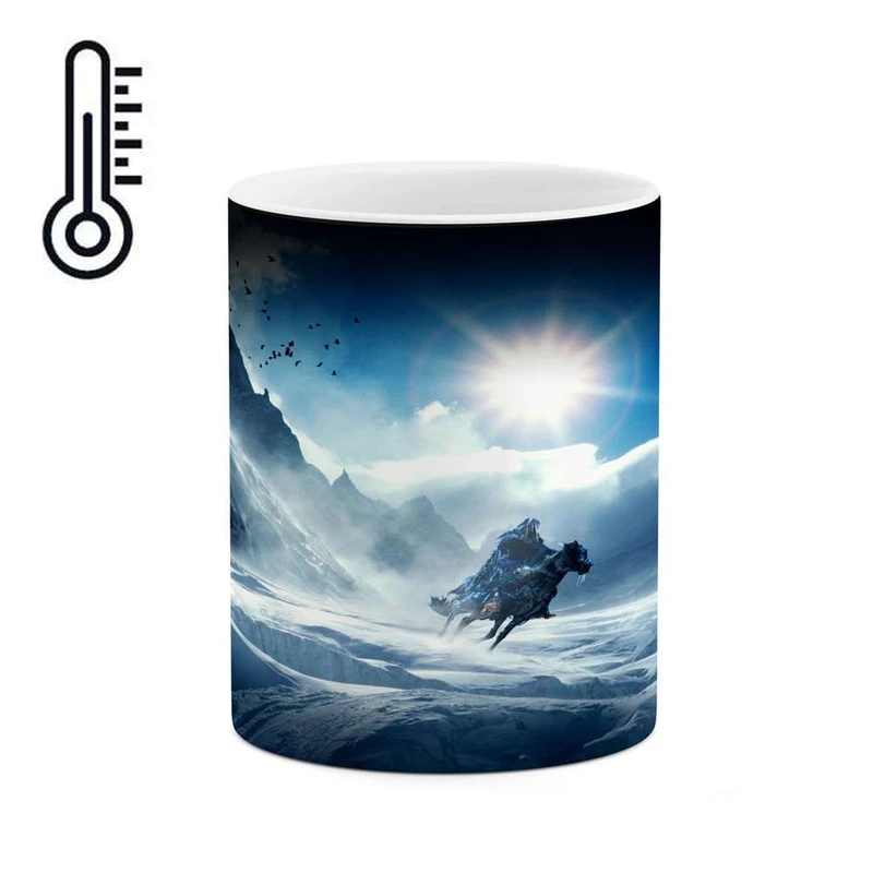 ماگ حرارتی کاکتی مدل نقاشی کد mgh13648