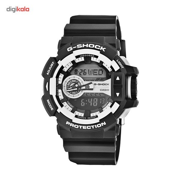 ساعت مچی عقربه ای مردانه کاسیو مدل G-Shock GA-400-1ADR