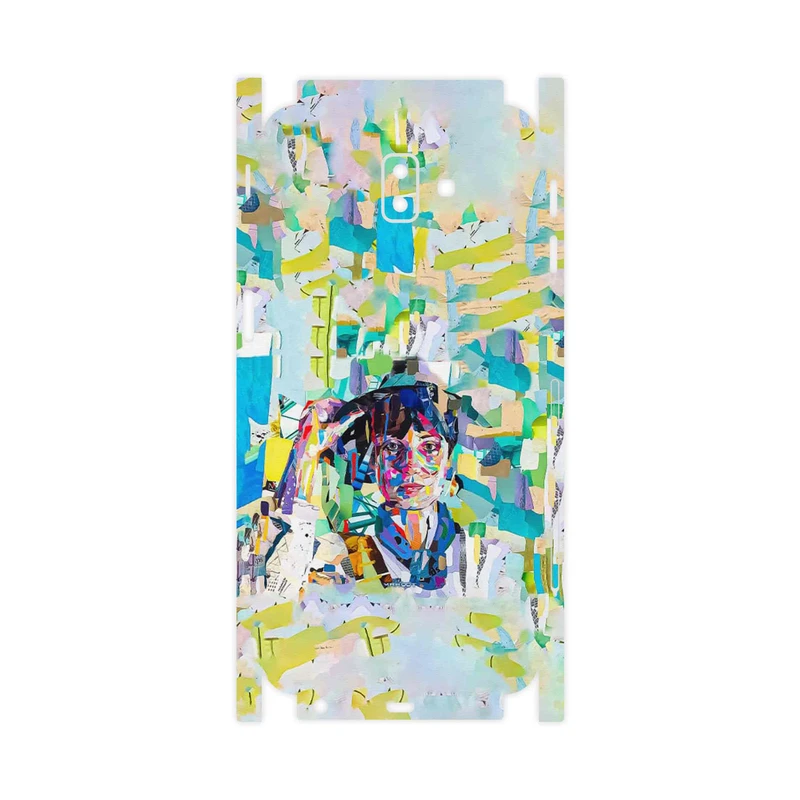 برچسب پوششی ماهوت مدل Collage of Women Portrait 1-FullSkin مناسب برای گوشی موبایل سامسونگ Galaxy J6 Plus