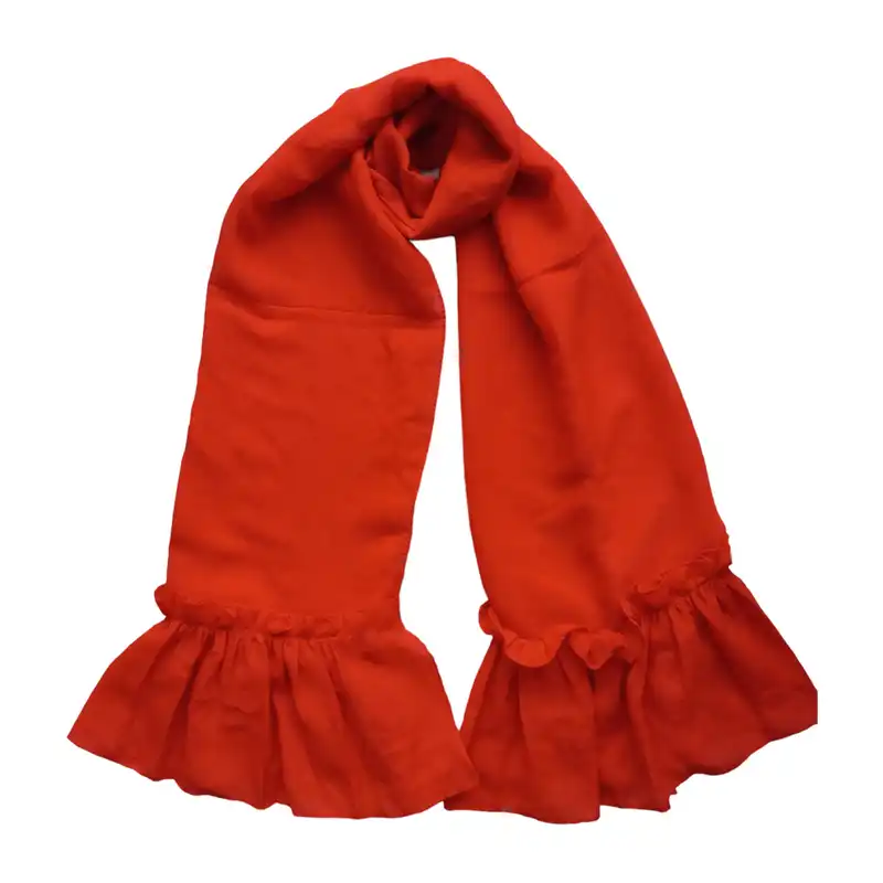 شال زنانه مدل نخی اسلپ ساده چین دار کد 41