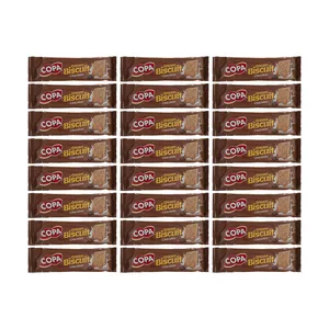 بیسکویت کرمدار کوپا با طعم شکلات - 90 گرم بسته 24 عددی 