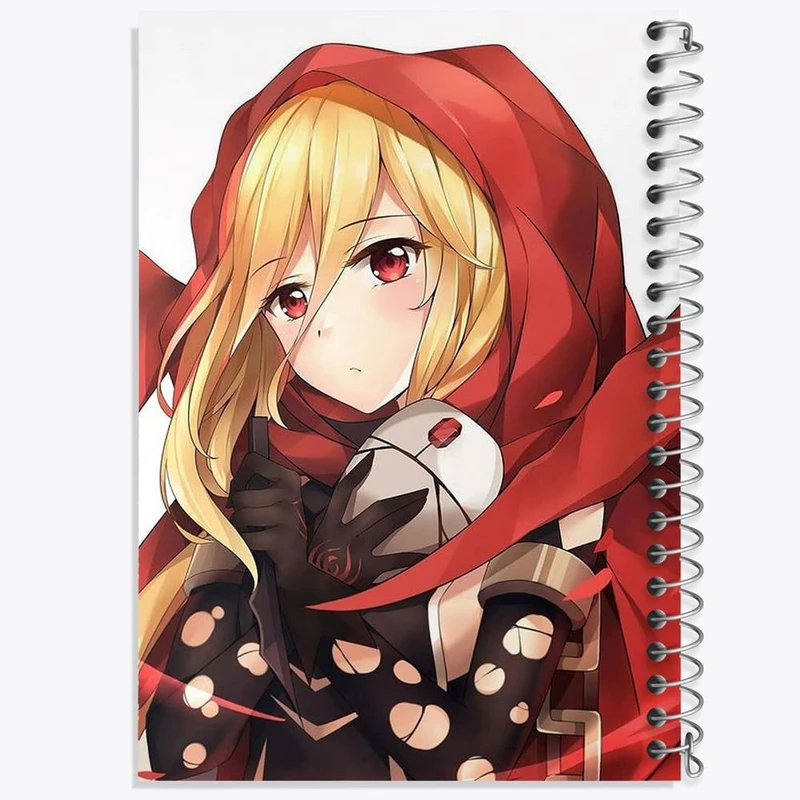 دفتر لیست خرید 50 برگ خندالو طرح اویل آی انیمه اورلرد Overlord کد 18341