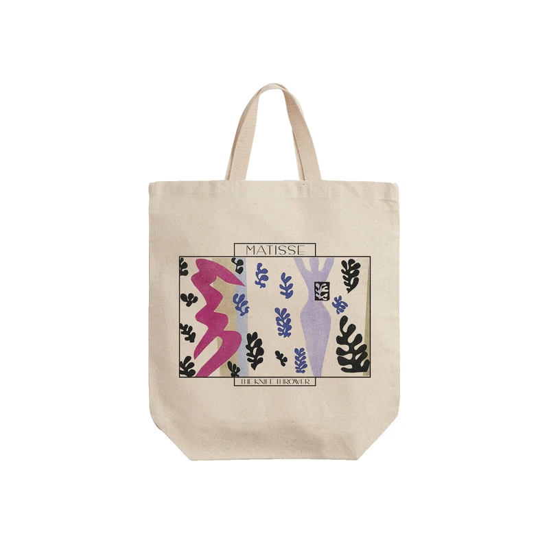 ساک خرید ترمه طراحان ایده مدل پرتاب کننده چاقو از ماتیس کد art0675 - S