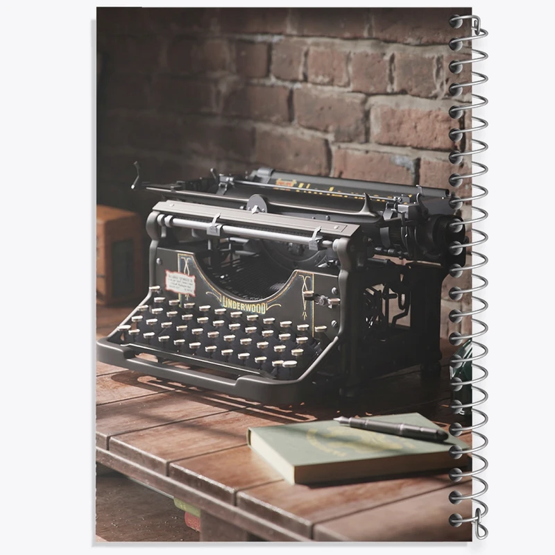 دفتر لیست خرید 50 برگ خندالو طرح ماشین تایپ کد F662