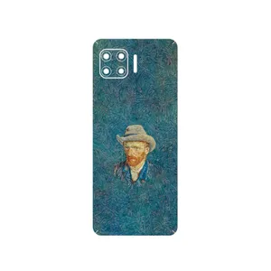 MAHOOT Self portrait with a gray felt hat Cover Sticker for Motorola Moto G 5G Plus