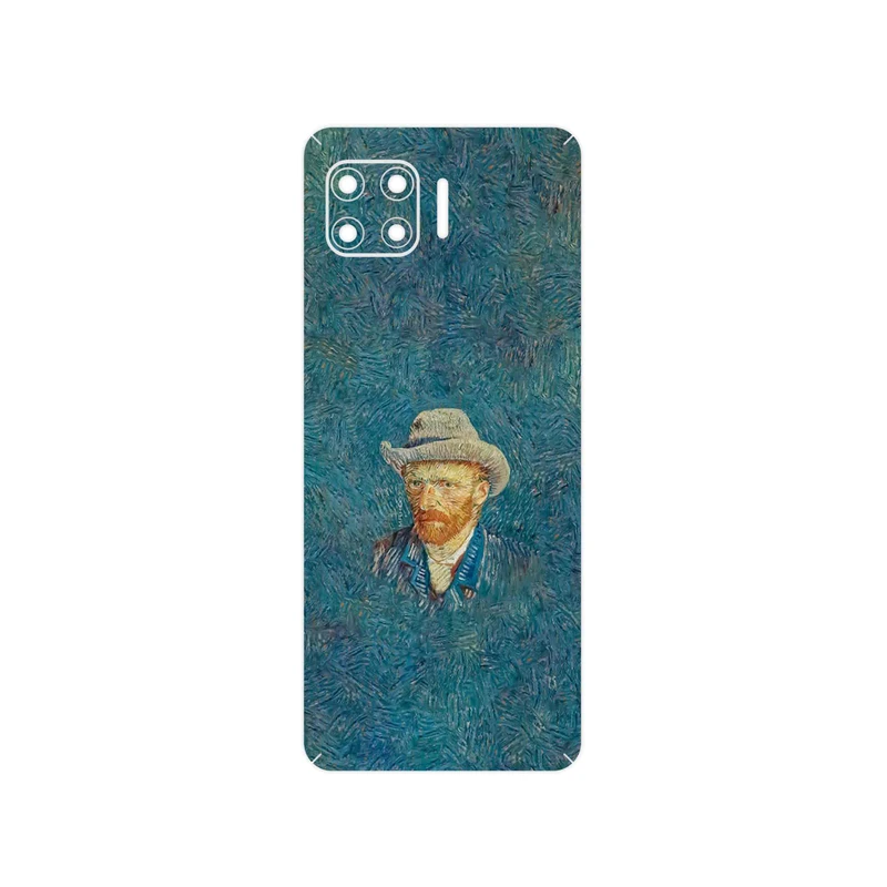 برچسب پوششی ماهوت مدل Self portrait with a gray felt hat مناسب برای گوشی موبایل موتورولا Moto G 5G Plus