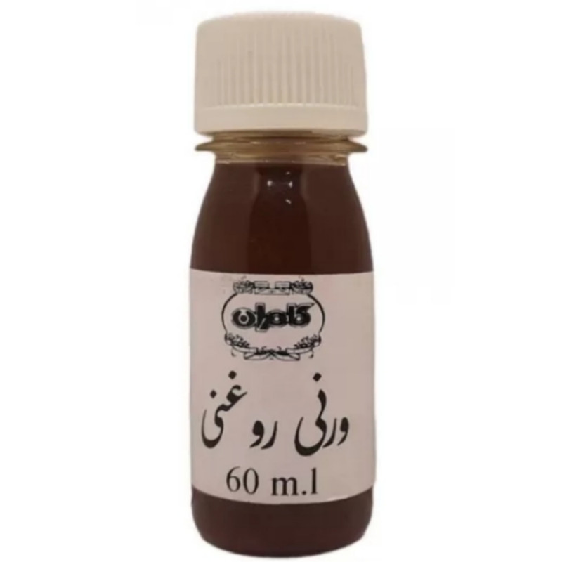 روغن ورنی کامران کد 584 حجم 60 میلی لیتر