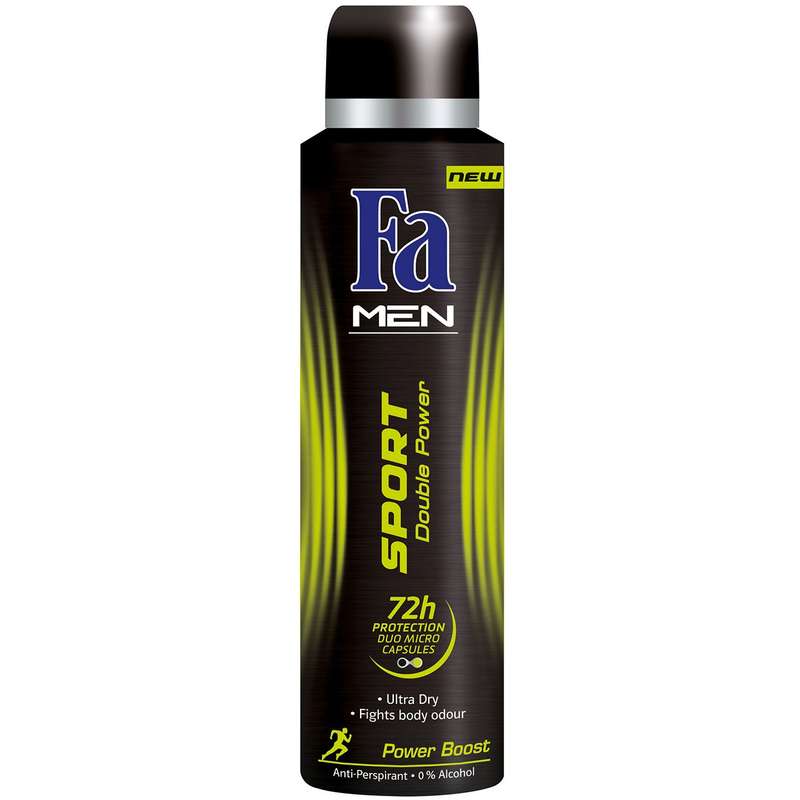 اسپری ضد تعریق مردانه فا مدل Sport Double Power حجم 150 میلی لیتر