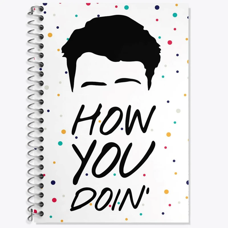 دفتر لغت 50 برگ خندالو مدل سریال فرندز Friends کد 3146