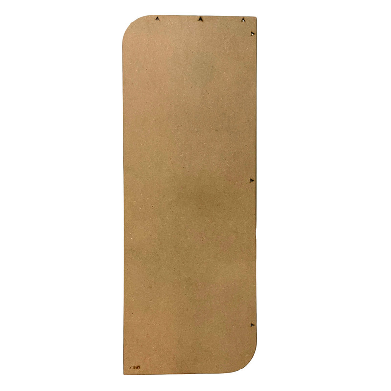 آینه سرویس بهداشتی الف مدل نیم قد بینا