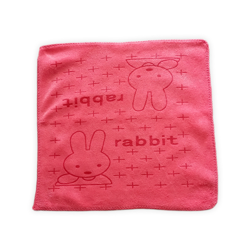 دستمال نظافت مدل میکروفایبر طرح خرگوش مجموعه 2 عددی