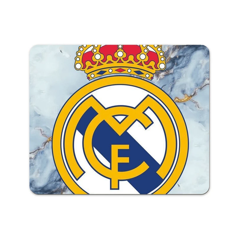  ماوس پد پاد آفرین طرح باشگاه رئال مادرید کد 41 سایز 19*24 سانتی متر