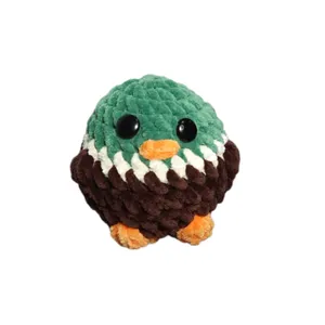 عروسک بافتنی مدل اردک وحشی طرح ماریساز