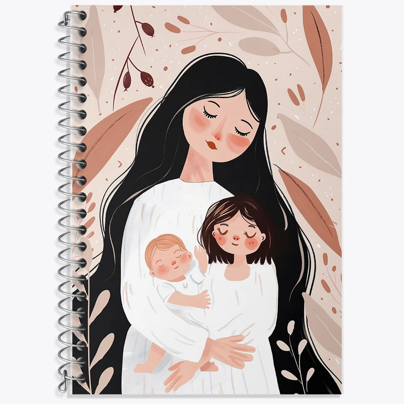 دفتر نت موسیقی 50 برگ خندالو طرح مادرانه کد F7390