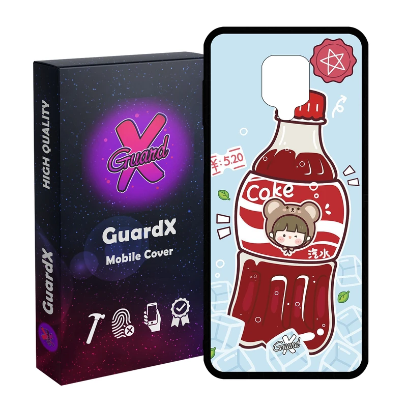 کاور گارد ایکس طرح Cute مدل Glass10635 مناسب برای گوشی موبایل شیائومی Redmi Note9 Pro/Note 9 Pro Max/Redmi Note 9S/MI Poco M2 Pro