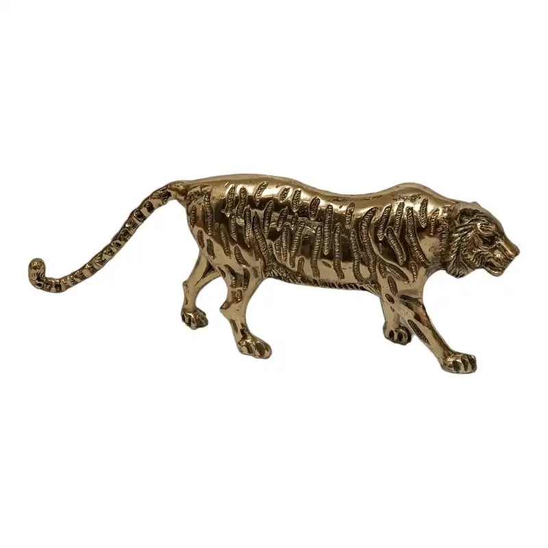 مجسمه برنجی مدل ببر کد H-1144