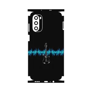MAHOOT Electric Guitar-FullSkin Cover Sticker for Motorola Moto G52
