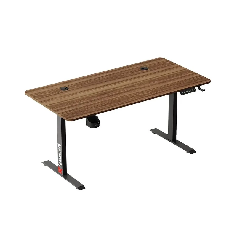 میز کامپیوتر ردراگون مدل GD3600NT-XL WALNUT WOOD سایز 180x60 سانتی متر