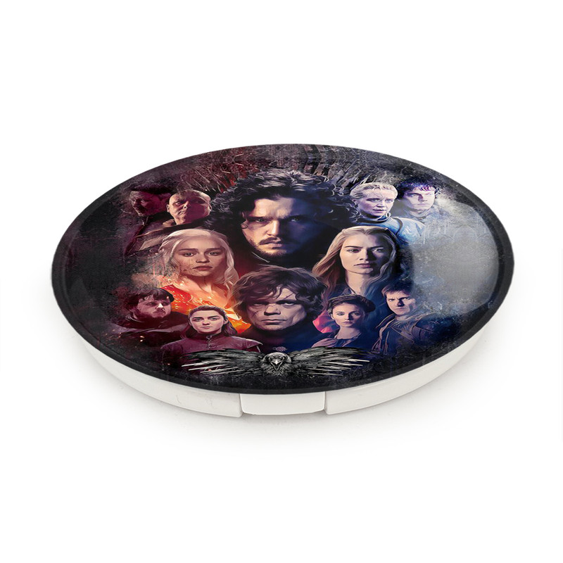 آینه جیبی خندالو طرح گیم اف ترونز Game of Thrones مدل تاشو کد 2657 آینه جیبی خندالو طرح گیم اف ترونز Game of Thrones مدل تاشو کد 2657