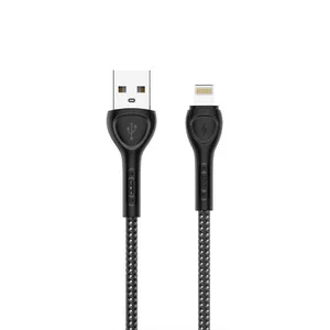 کابل تبدیل USB به لایتنینگ الدینیو مدل LS481 طول 1 متر