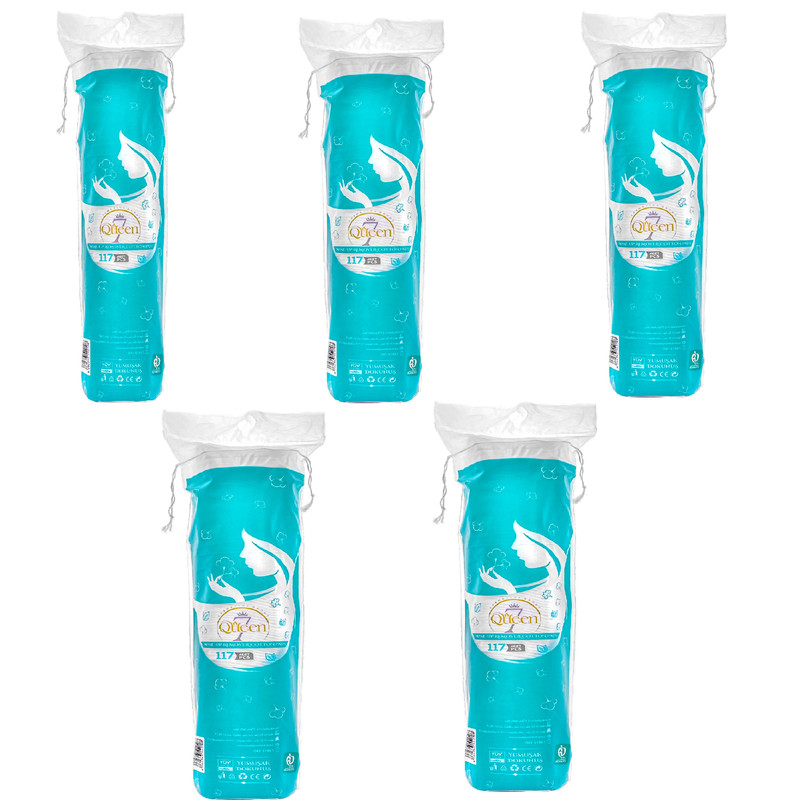 پد پاک کننده آرایش صورت سون کوئین مدل Fresh بسته 5 عددی