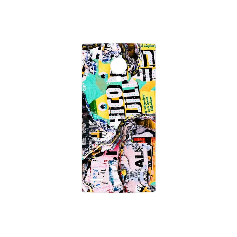 برچسب پوششی ماهوت مدل Collage of Teared Paper مناسب برای گوشی موبایل ال جی FX0 Firefox