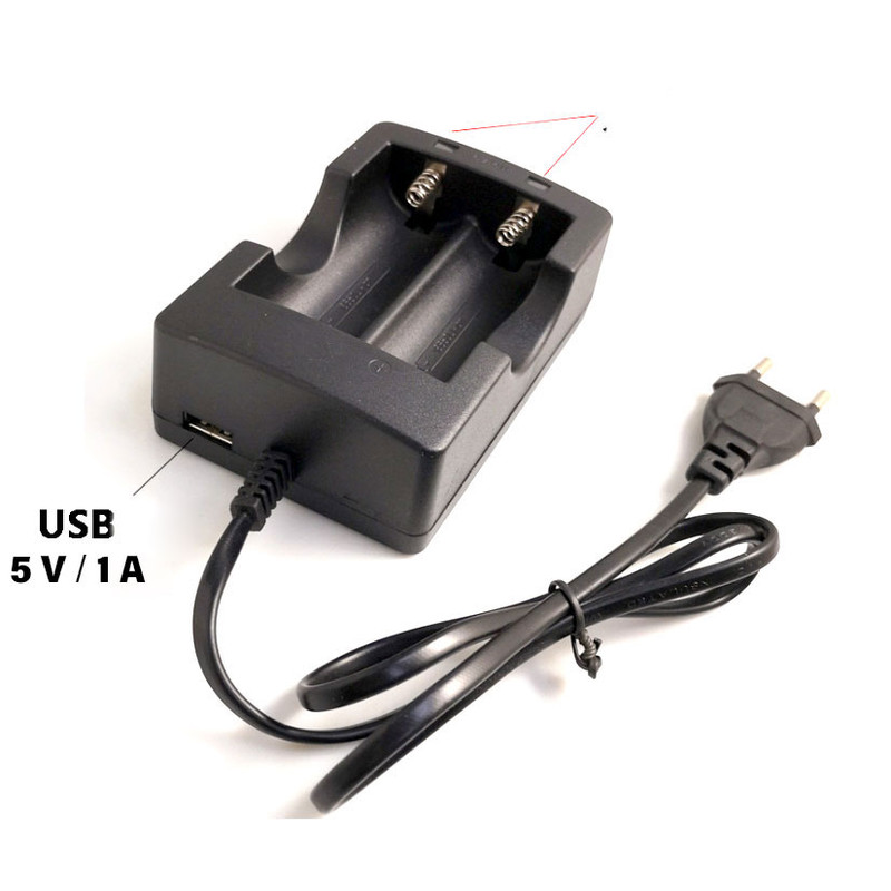 شارژر باتری لیتیوم یون مدل HD-999A کد 18650