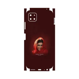 MAHOOT Portrait of an Indian Woman-FullSkin Cover Sticker for Samsung Galaxy A22 5G
