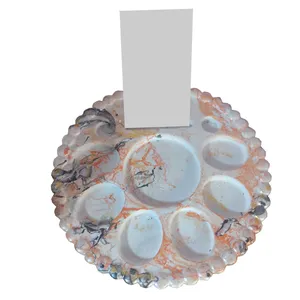  هفت سین مدل ماربل پتینه طرح مروارید مجتمع کد 24910