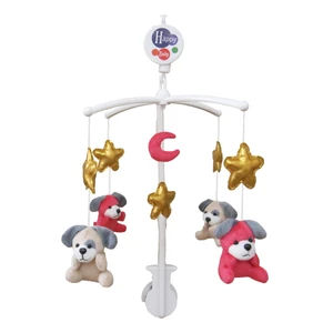 آویز تخت کودک مدل cute dogs