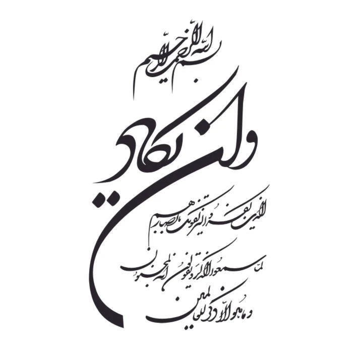 برچسب بدنه خودرو طرح نوین گراف مدل وان یکاد کد vn10