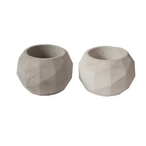 گلدان بتنی مدل ANIMO-HEX01 بسته 2 عددی