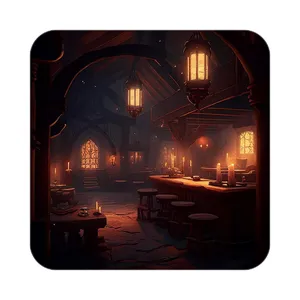 زیر لیوانی کاکتی طرح هری پاتر Harry Potter مدل mp41448