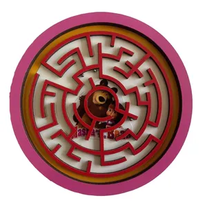 بازی فکری طرح ماز  مدل میشا و خرس کد F624