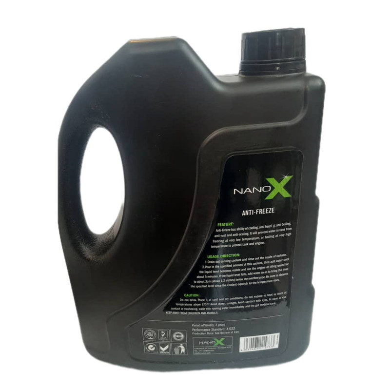 ضد یخ خودرو نانو ایکس مدل X022 حجم 2 لیتر