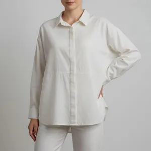 شومیز آستین بلند یقه برگردان زنانه تولیکا مدل 33029