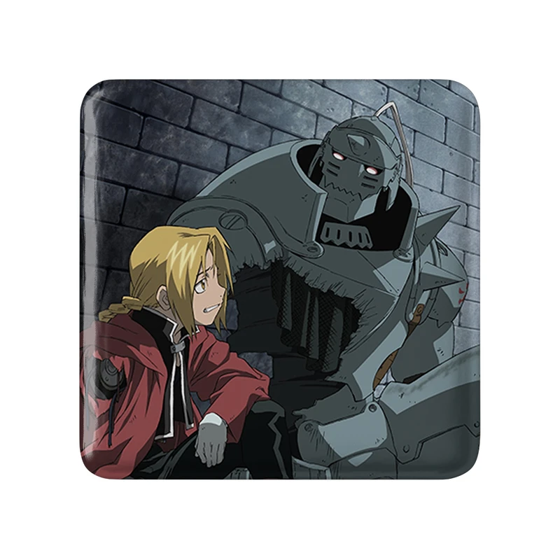مگنت خندالو طرح ادوارد و آلفونس انیمه کیمیاگر تمام فلزی Fullmetal Alchemist کد 12684